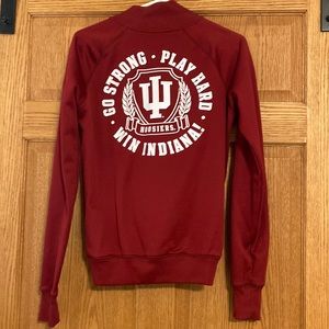 PINK Victoria Secret Indiana University Collegiate Zip up Jacket